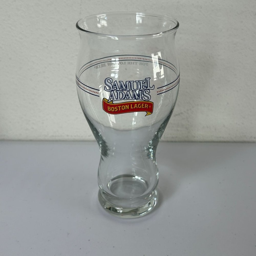 Sam Adams Boston Lager Glass For the Love Of Beer 16 Oz Pint Brewery